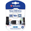 VERBATIM UV16GNO Pendrive, 16GB, USB 2.0+micro USB adapter (49821) VERBATIM UV16GNO Pendrive, 16GB, USB 2.0+micro USB adapter (49821)