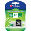 VERBATIM MVMS8GTA Memóriakártya adapterrel 8GB (44042) VERBATIM MVMS8GTA Memóriakártya adapterrel 8GB (44042)