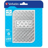 VERBATIM HV5GSGE 2,5 HDD, 500GB, USB 3.0,Store n Go, ezüst