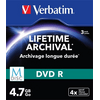 VERBATIM DVDV4ARV3 DVD R lemez, archiváló VERBATIM DVDV4ARV3 DVD R lemez, archiváló