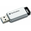 VERBATIM UV64GSS2 Pendrive, 64GB, USB 3.0, SECURE DATA PRO, szürke