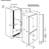 Electrolux ENN3101AOW Beépíthető kombinált hűtőszekrény, 185 cm Electrolux ENN3101AOW Beépíthető kombinált hűtőszekrény, 185 cm