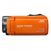 JVC GZ-R415DEU Quad-Proof Full HD Videokamera, Narancs JVC GZ-R415DEU Quad-Proof Full HD Videokamera, Narancs