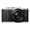 Olympus PEN E-PL8 Fényképezőgép, Fekete + 14-42 mm objektív, Fekete