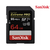 SANDISK SDXC EXTREME PRO 64GB, 95MB/S, UHS-I, V30 SANDISK SDXC EXTREME PRO 64GB, 95MB/S, UHS-I, V30