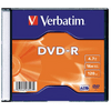 Verbatim DVD-R lemez, AZO, 4,7GB, 16x, vékony tok (DVDV-16V1) Verbatim DVD-R lemez, AZO, 4,7GB, 16x, vékony tok (DVDV-16V1)