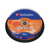 Verbatim DVD-R lemez, AZO, 4,7GB, 16x, hengeren (DVDV-16B10)