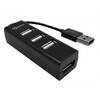 Sbox H-204B 4 portos USB HUB, fekete Sbox H-204B 4 portos USB HUB, fekete