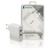 König CS48UW001WH 2xUSB Hálózati Adapter König CS48UW001WH 2xUSB Hálózati Adapter