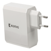 König CS48UW001WH 2xUSB Hálózati Adapter König CS48UW001WH 2xUSB Hálózati Adapter
