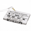 CD adapter kazetta  autorádióhoz, Fehér (Hama 14499)
