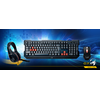 Genius Gaming szett,billentyűzet+egér+headset,USB,fekete (KMH-200)