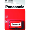 Panasonic Red Zinc 9V blokk cink-mangán tartóselem (6F22R/1BP) Panasonic Red Zinc 9V blokk cink-mangán tartóselem (6F22R/1BP)