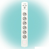 HOME Túlfeszültségvédett hálózati elosztó (NVT06K USB/WH) HOME Túlfeszültségvédett hálózati elosztó (NVT06K USB/WH)