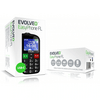 Evolveo EasyPhone FL nyomógombos mobiltelefon, fekete (SGM EP-801-FLB)