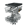 C ener. PowerC Fullint. 45cm mosogatógép