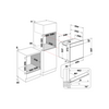 Whirlpool WOI4S8CM1SWA Beépíthető sütő, fehér Whirlpool WOI4S8CM1SWA Beépíthető sütő, fehér