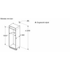 Bosch KBN96NSE0 Beépíthető kombinált hűtőszekrény Bosch KBN96NSE0 Beépíthető kombinált hűtőszekrény