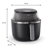 Airfryer,Series 3000,XXL,7,2L,fekete