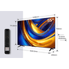UHD TV, 139cm