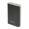 König Hordozható Külső Akkumlátor 10000 mAh USB Fekete (KNPB10000BL)