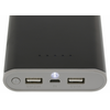 König Hordozható Külső Akkumlátor 10000 mAh USB Fekete (KNPB10000BL)