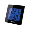 Sencor SWS 1500 B Hőmérő ébresztőórával, Fekete