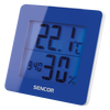 Sencor SWS 1500 BU Hőmérő ébresztőórával, Kék