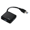HAMA 12190 USB 3.0 HUB, 1:4 BUSPOW. FEKETE
