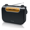MUSE M-052 R hordozható rádió, fekete