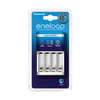 Panasonic Eneloop BQCC51E időzítős akkutöltő 2/4 db AA/AAA akkumulátor töltésére Panasonic Eneloop BQCC51E időzítős akkutöltő 2/4 db AA/AAA akkumulátor töltésére