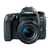 CANON EOS 77D + 18-55/4.0-5.6 IS STM Digitális fényképezőgép, Fekete
