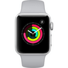 Apple Watch Series 3 Okosóra 38mm, Ezüst alumíniumház, szürke sportszíj Apple Watch Series 3 Okosóra 38mm, Ezüst alumíniumház, szürke sportszíj