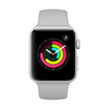 Apple Watch Series 3 Okosóra 42mm, Ezüst alumíniumház, szürke sportszíj
