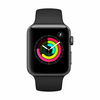 Apple Watch Series 3 Okosóra 42mm, Asztroszürke alumíniumház, fekete sportszíj