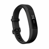 Fitbit Alta HR aktivitásmérő okoskarkötő, Fekete metál 
