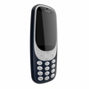 Nokia 3310 Dual SIM Mobiltelefon Telekom Domino Quick SIM kártyával, Kék