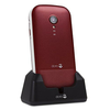 DORO 2404 Dual SIM Kártyafüggetlen mobiltelefon, Piros
