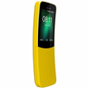 Nokia 8110 4G Dual SIM 4 GB Kártyafüggetlen Mobiltelefon, Sárga