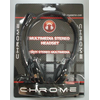 CHROME WELL CMPHSET01CHR Multimédiás fejhallgató, Fekete CHROME WELL CMPHSET01CHR Multimédiás fejhallgató, Fekete