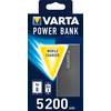 Varta PowerBank 5200 mAh, Sötétezüst Varta PowerBank 5200 mAh, Sötétezüst