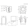 Electrolux EW7W368SI Ugradbena perilica-sušilica Electrolux EW7W368SI Ugradbena perilica-sušilica