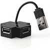 Nedis UHUBU2400BK USB HUB