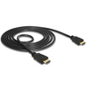 Delock 84753 HDMI kábel, 1.5 m, Fekete