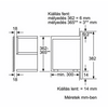 Bosch BFL634GS1 Beépíthető mikrohullámú sütő, Inox Bosch BFL634GS1 Beépíthető mikrohullámú sütő, Inox