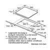 BOSCH PUE631BB2E Beépíthető indukciós főzőlap BOSCH PUE631BB2E Beépíthető indukciós főzőlap