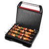 George Foreman 25050-56 Steel vendégváró piros grill George Foreman 25050-56 Steel vendégváró piros grill