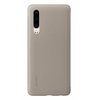 Huawei P30 Bőr Flip tok, Khaki