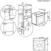Electrolux EOE8P31V SenseCook beépíthető  sütő, maghőmérő, pirolitikus tisztítás, LCD kijelző