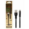 WK 602829 micro-USB - USB Adatkábel, Fekete